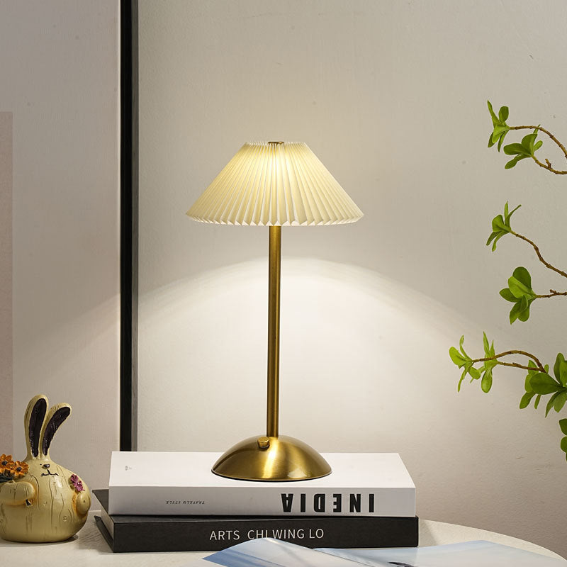 Cleah – Lampe de chevet pliable avec fonction de recharge