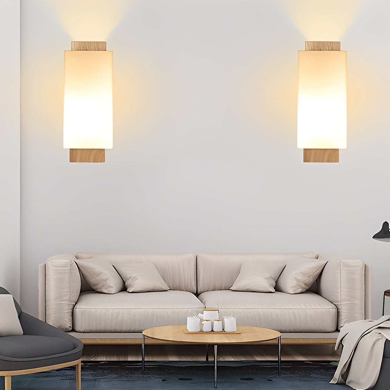 Kai – Créatif Lampe Murale Japonaise