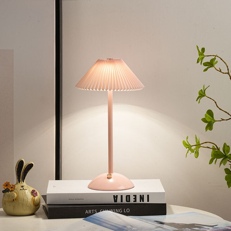 Cleah – Lampe de chevet pliable avec fonction de recharge