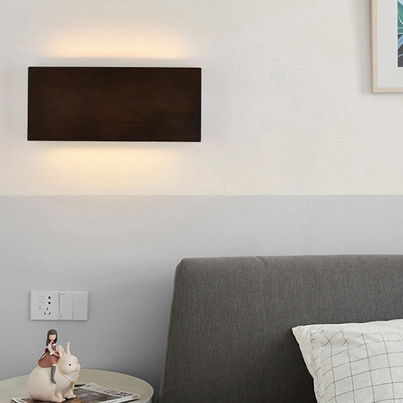Norah – Solide Bois-Applique Murale