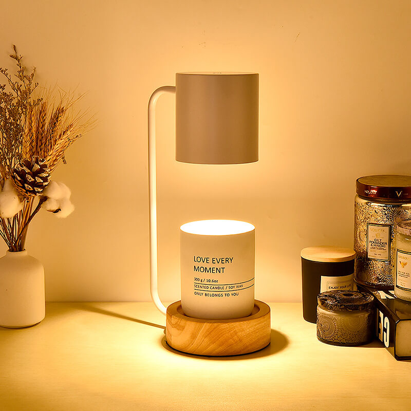 Amaris – Lampe à cire fondue pour aromathérapie