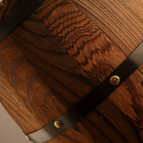 Arlo – Lustre Bar en Bois Rustique