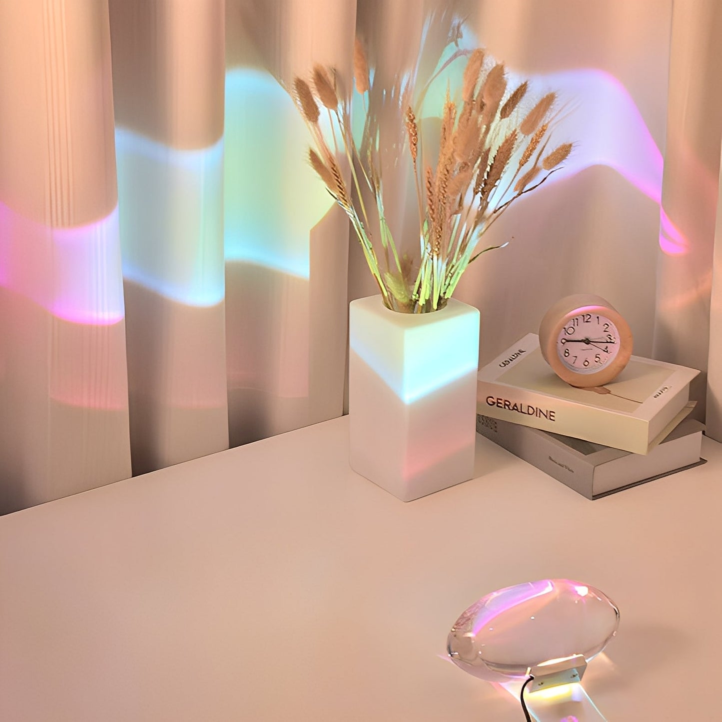 Awra – Lampe Cristal avec Éclairage LED