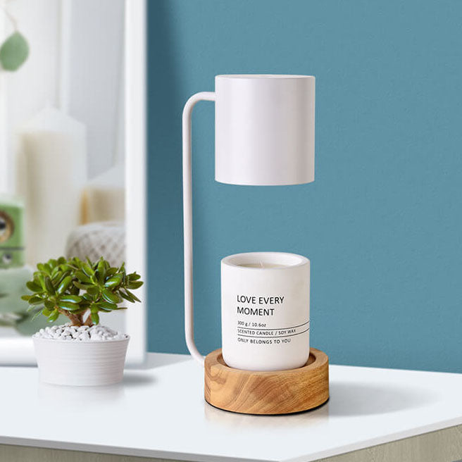 Amaris – Lampe à cire fondue pour aromathérapie