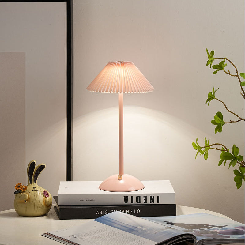 Cleah – Lampe de chevet pliable avec fonction de recharge