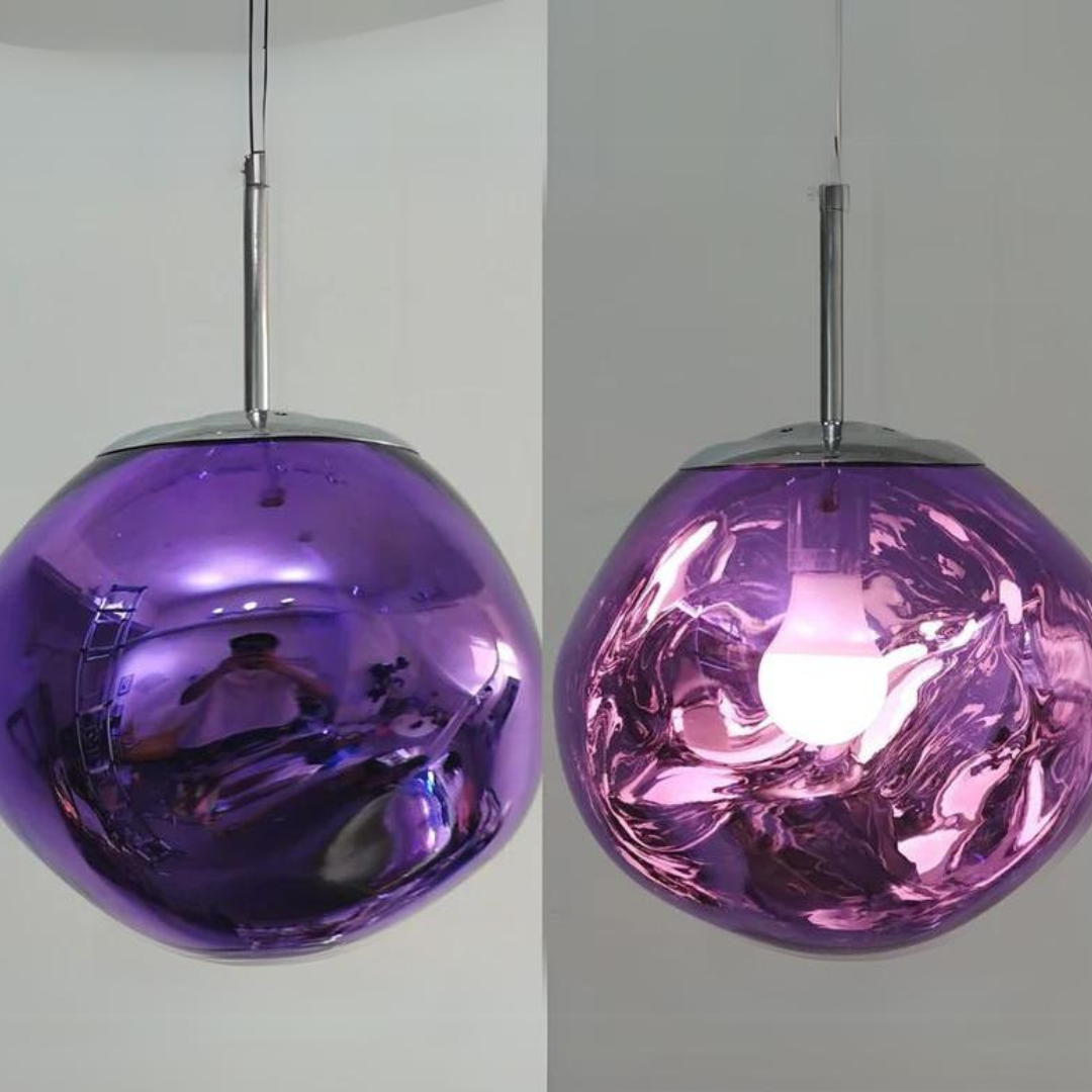 Orilux – Lampe suspendue LED minimaliste en verre