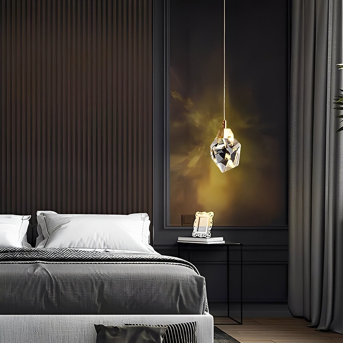 Elrin – Suspension Nordique Cristal Diamant