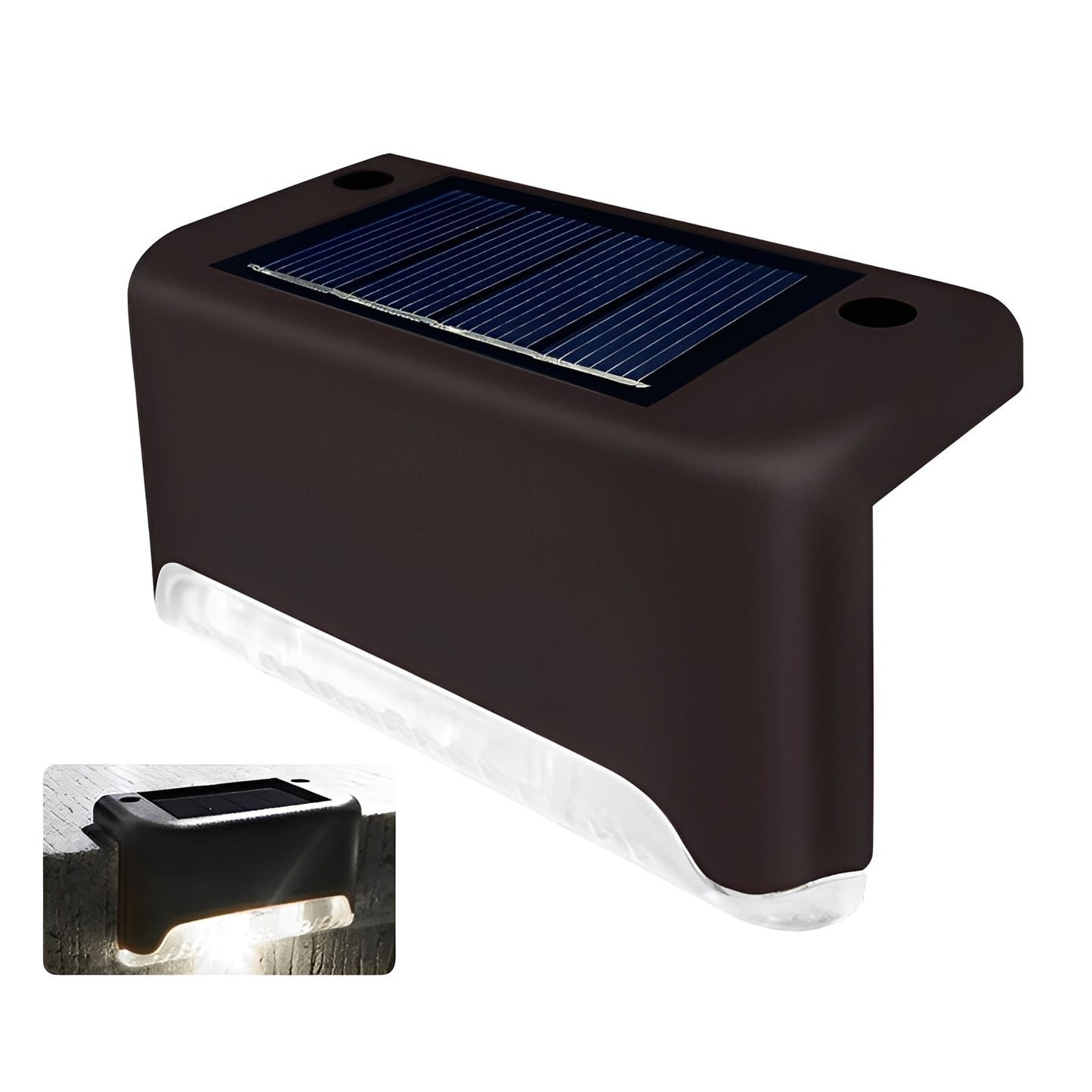 Solis – Lampe LED à énergie solaire pour marches