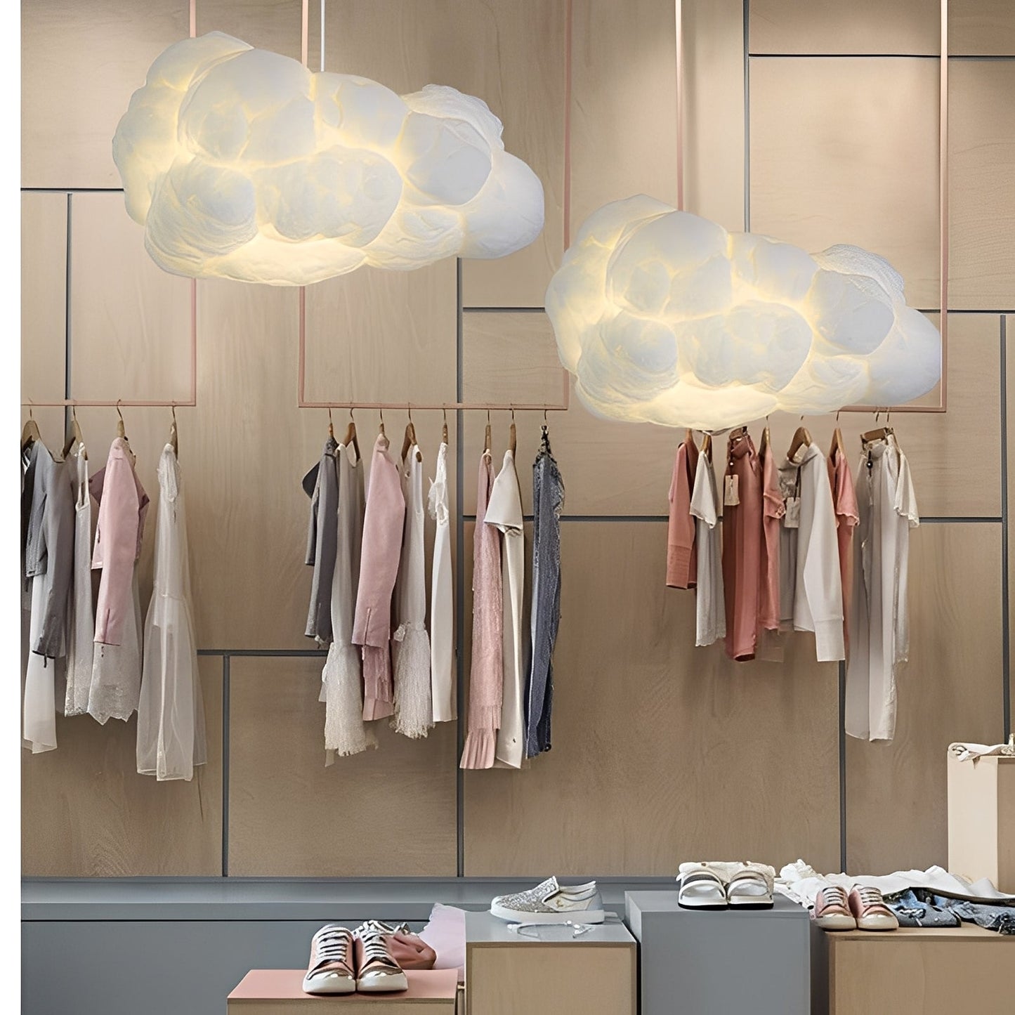 Nimbus – Lampe d'Art Nuage LED Nordique