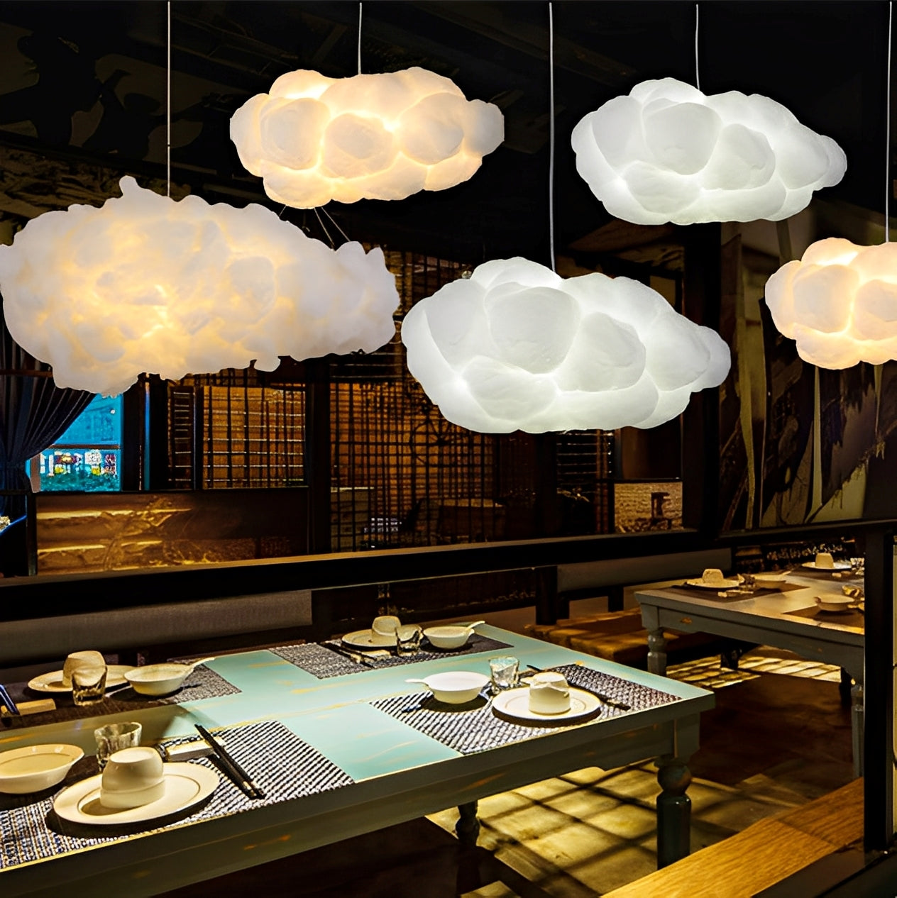 Nimbus – Lampe d'Art Nuage LED Nordique