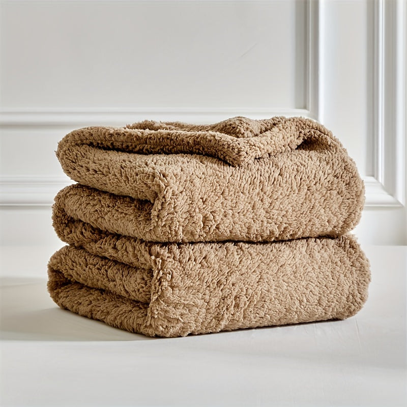 NuageChaud – Couverture sherpa douce & réversible