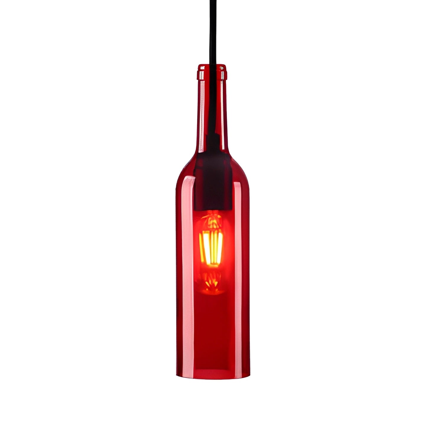 Yvette – Lampe Suspendue Industrielle Bouteilles de Bière