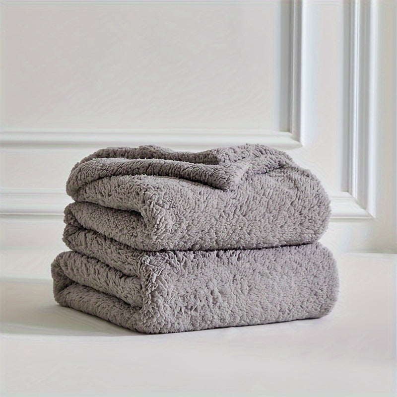 NuageChaud – Couverture sherpa douce & réversible