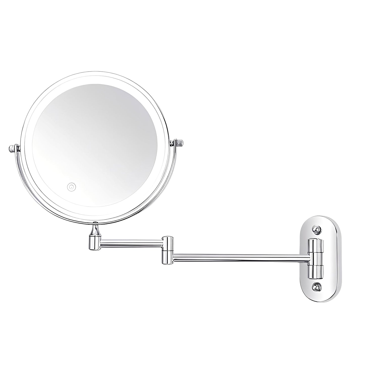 Kaori – Miroir de maquillage LED pliant mural