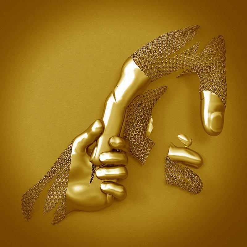 Écho d’Amour – Tableau mural en 3D