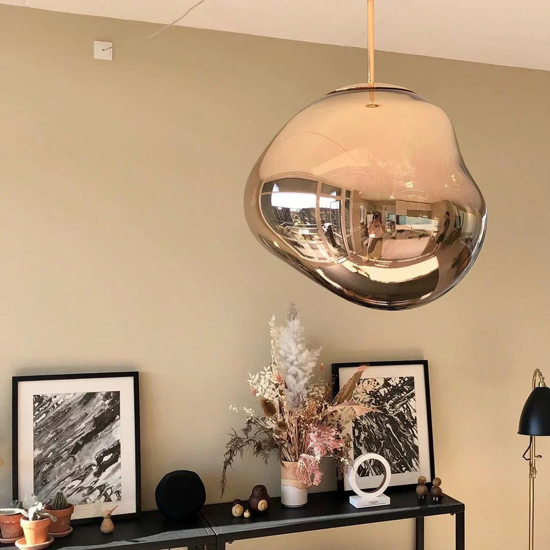 Orilux – Lampe suspendue LED minimaliste en verre