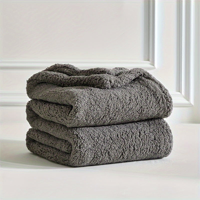 NuageChaud – Couverture sherpa douce & réversible