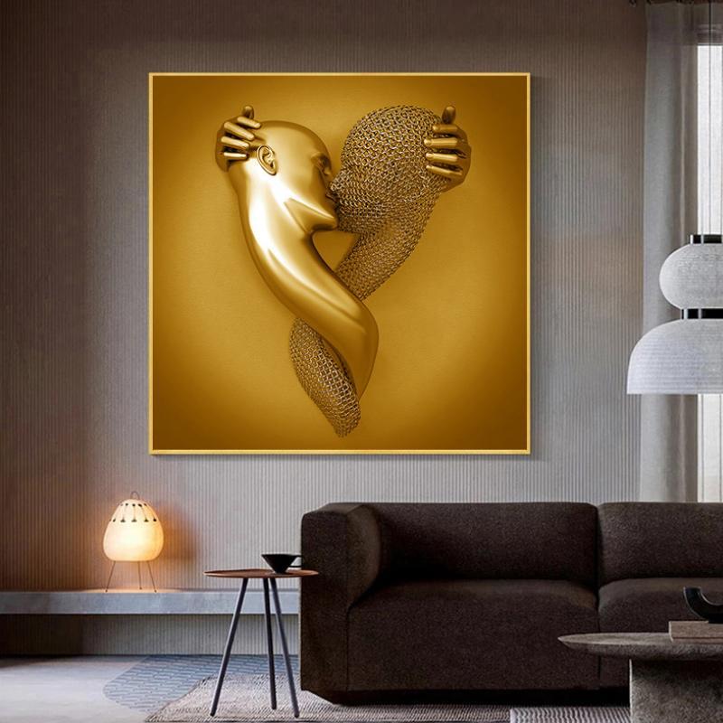 Écho d’Amour – Tableau mural en 3D