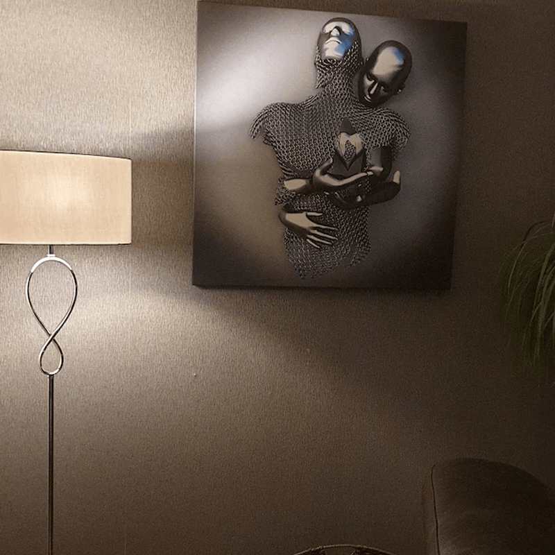 Écho d’Amour – Tableau mural en 3D