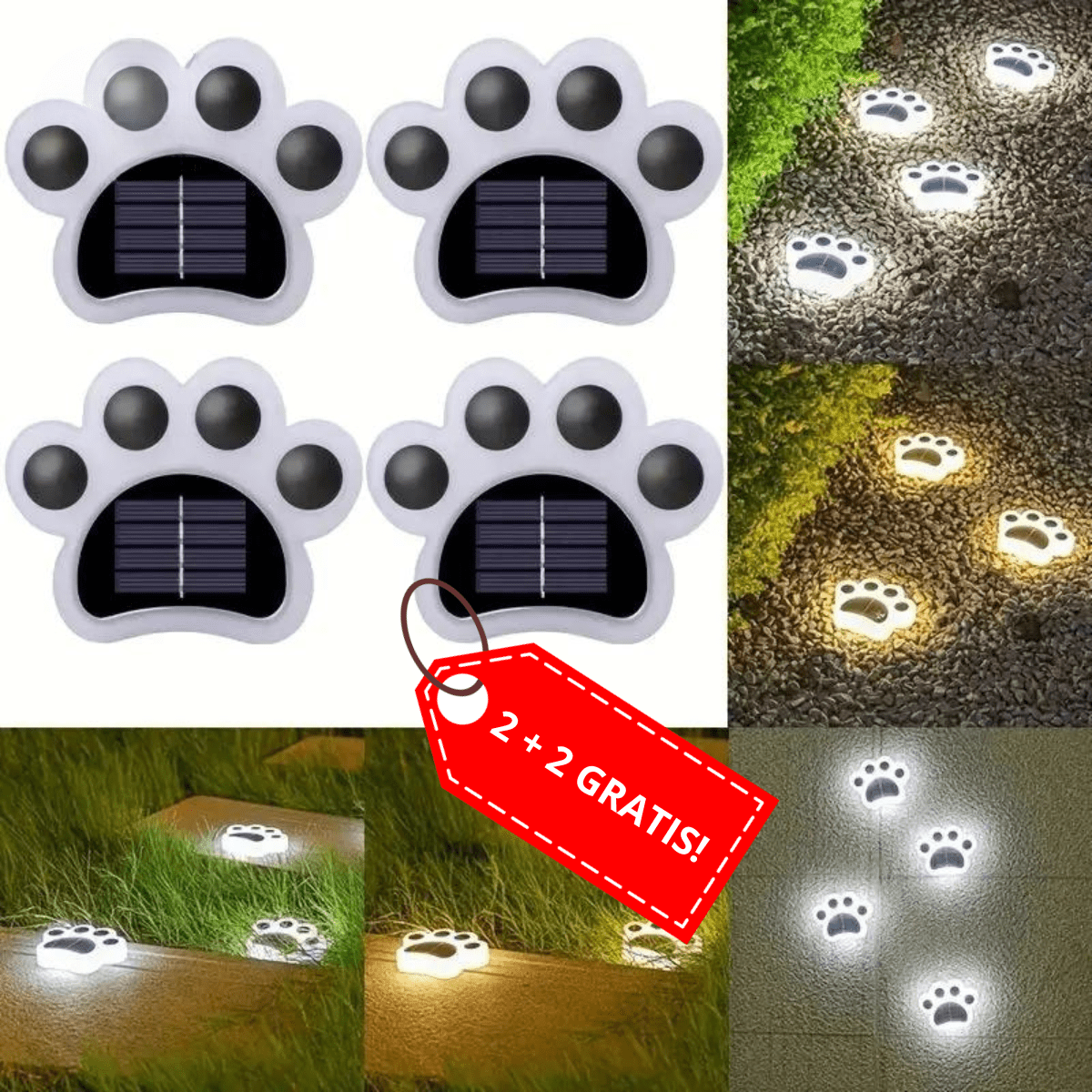 Siv – Lampes de jardin solaires sans fil