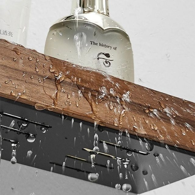 ÉtagiBois – Étagères de salle de bain sans perçage