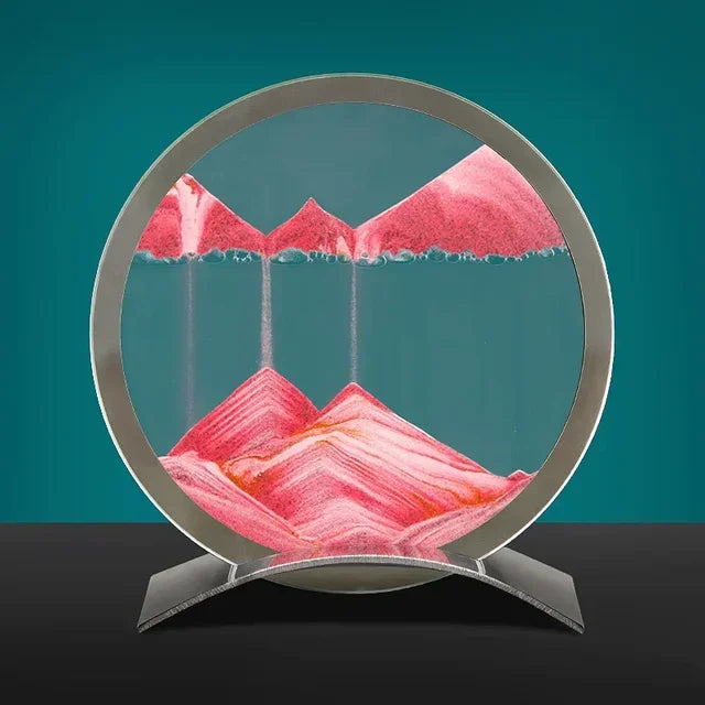 Miroir Art Sand avec éclairage LED