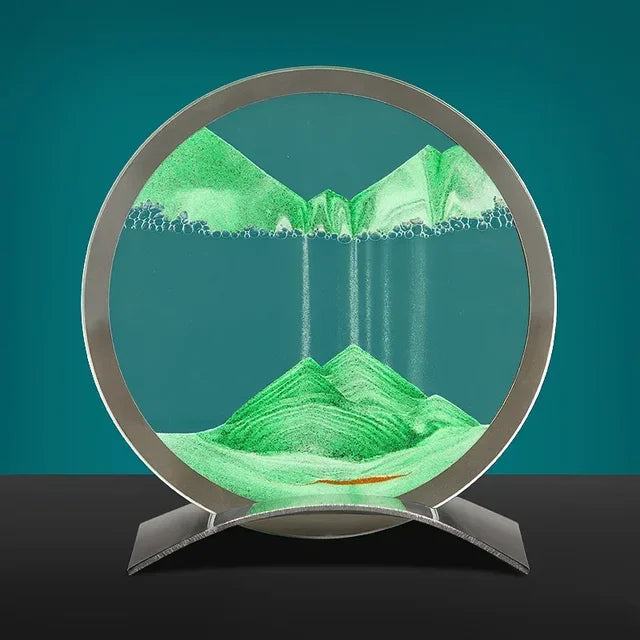 Miroir Art Sand avec éclairage LED