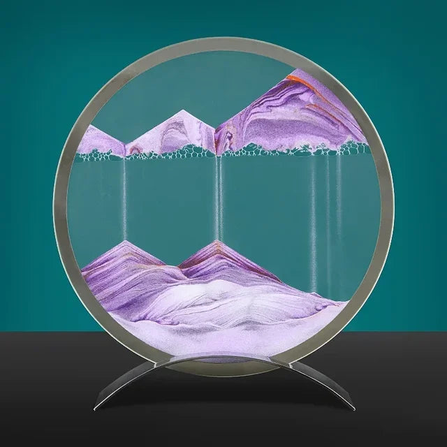 Miroir Art Sand avec éclairage LED