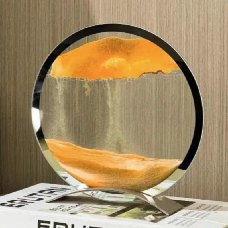 Miroir Art Sand avec éclairage LED