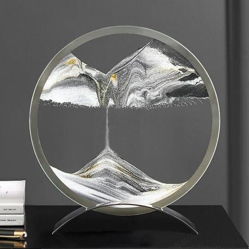 Miroir Art Sand avec éclairage LED
