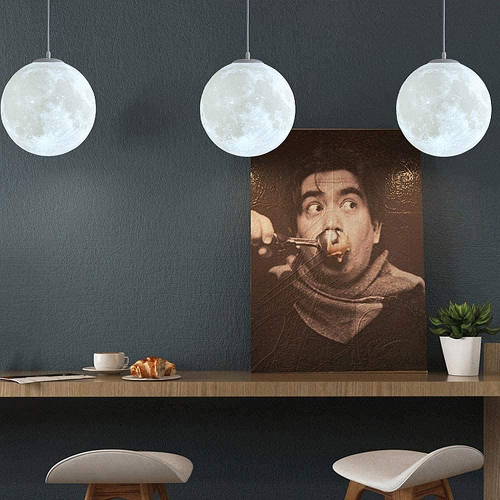 LuneCréa – Suspension lumineuse 3D en forme de lune