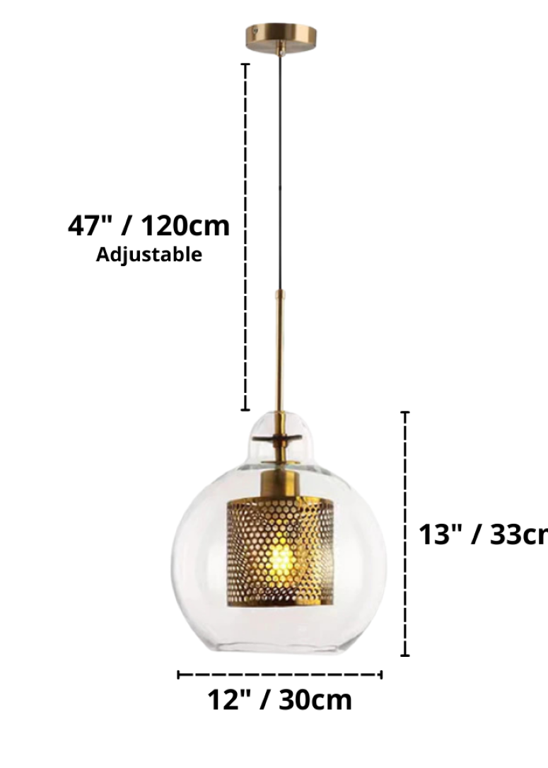 Adonia - Suspensions en verre