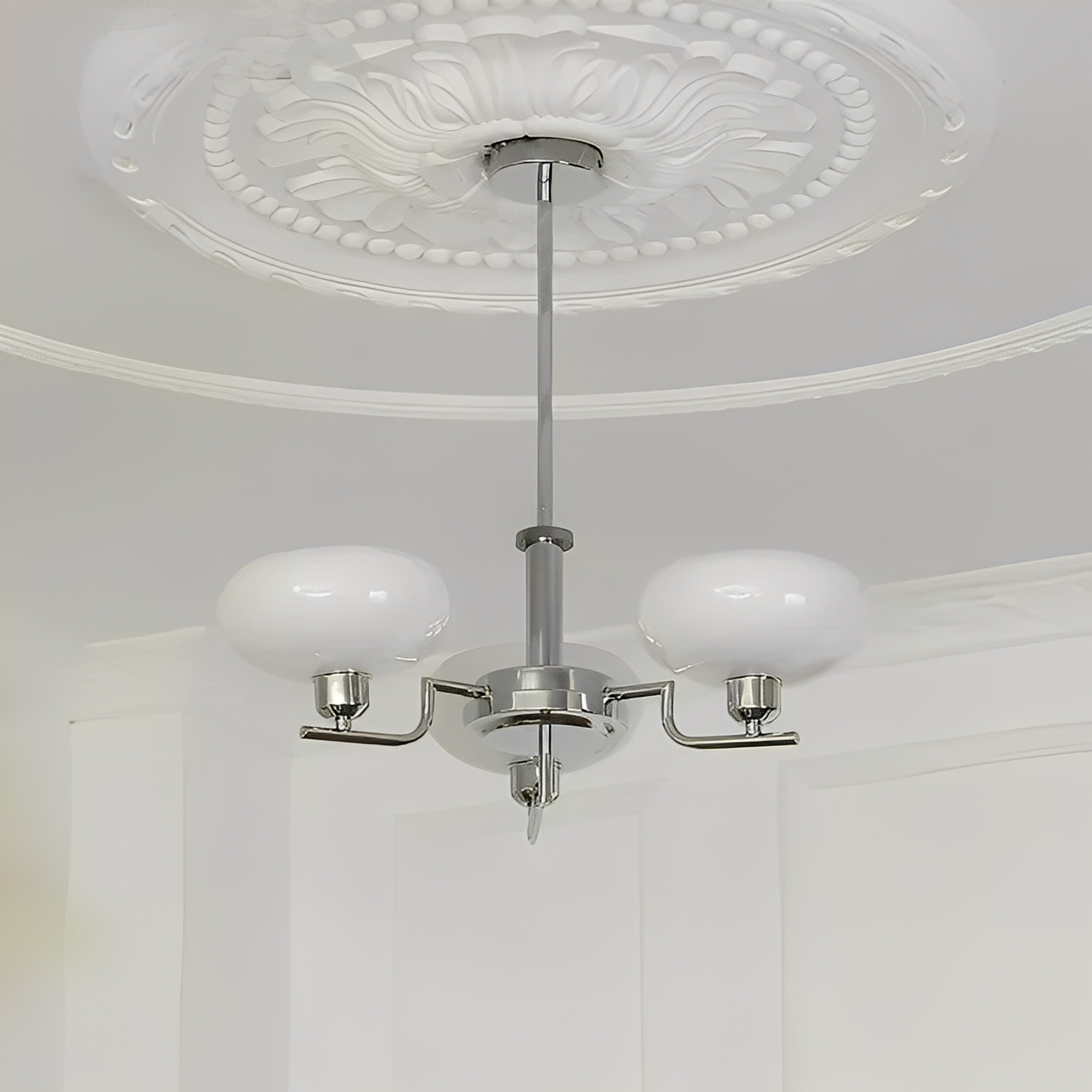 Selva – Lustre Style Crème Rétro