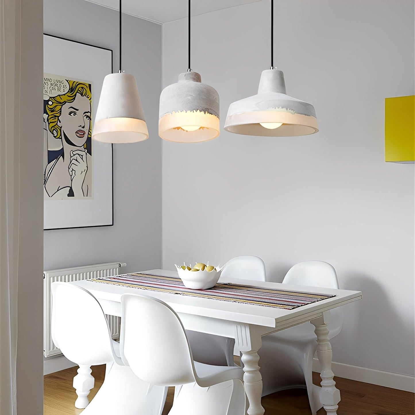 Stell – Rétro Créatif Lustre en Ciment