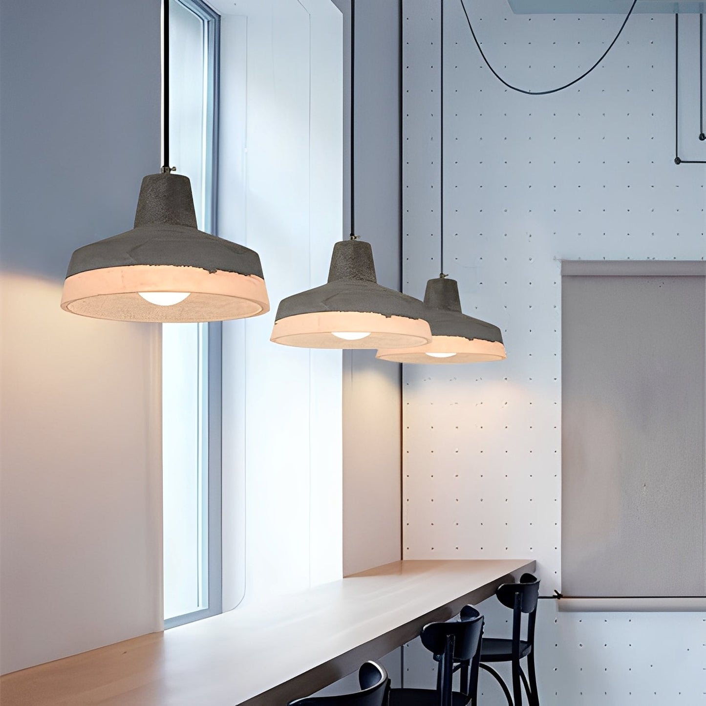 Stell – Rétro Créatif Lustre en Ciment
