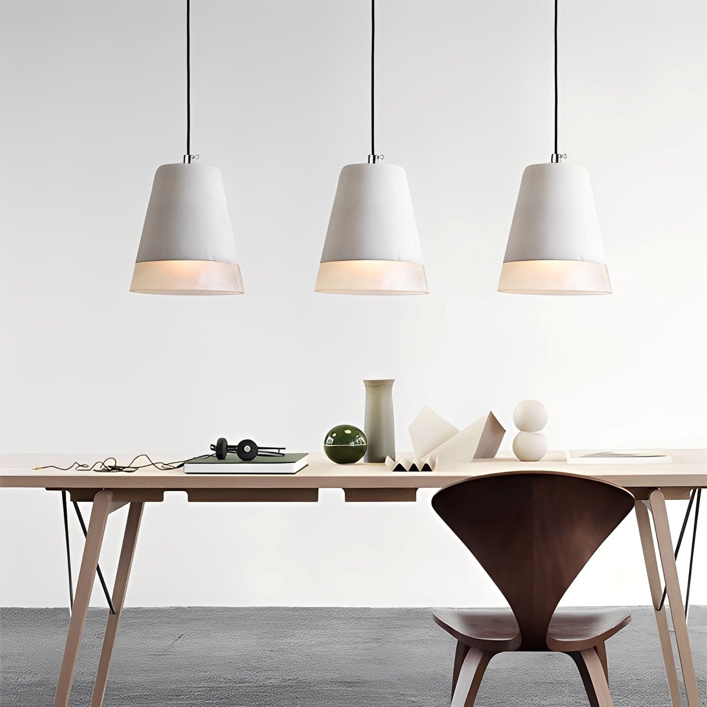 Stell – Rétro Créatif Lustre en Ciment
