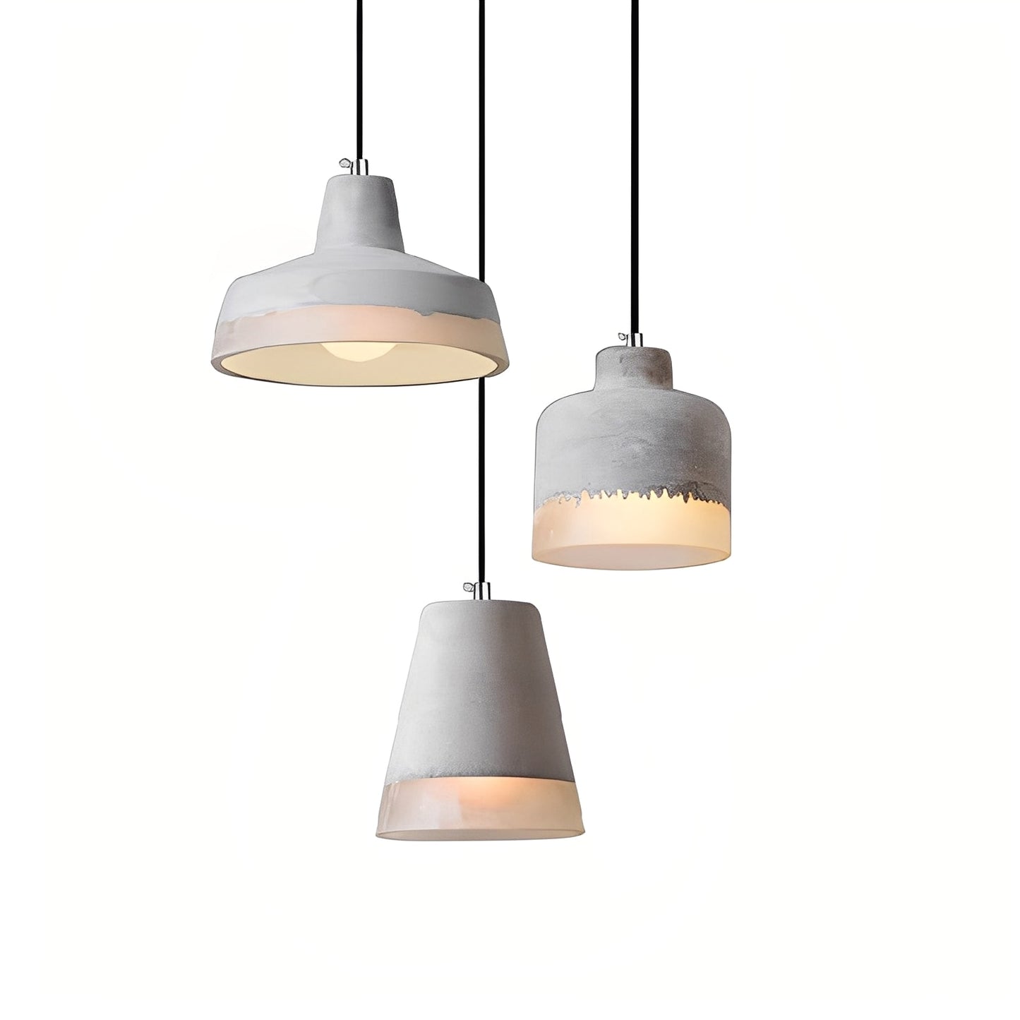 Stell – Rétro Créatif Lustre en Ciment