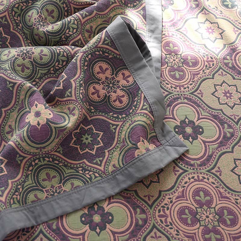 FloraCouette – Couette réversible en coton à motifs floraux
