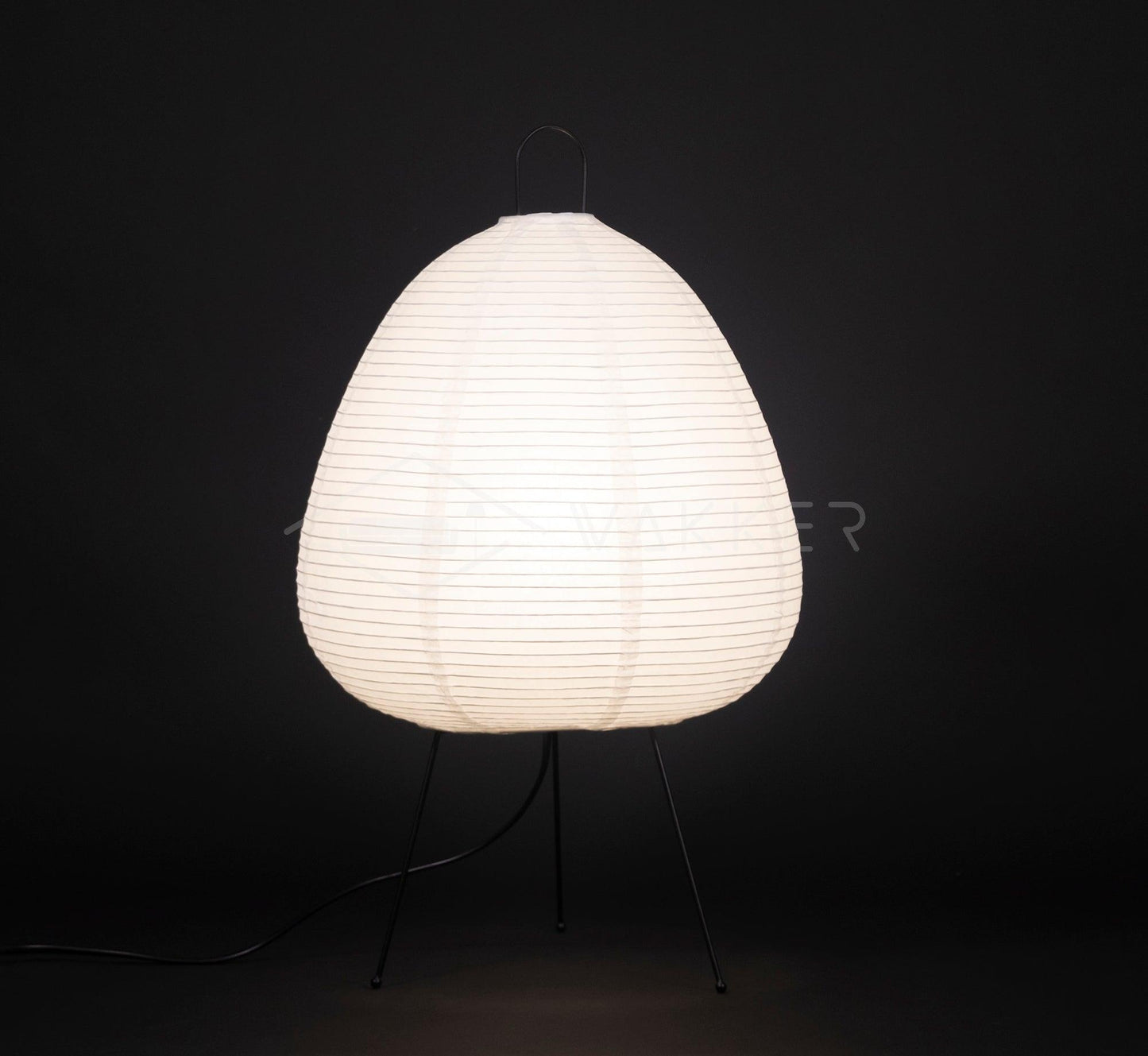 Aki – Lampe de table japonaise en papier de riz