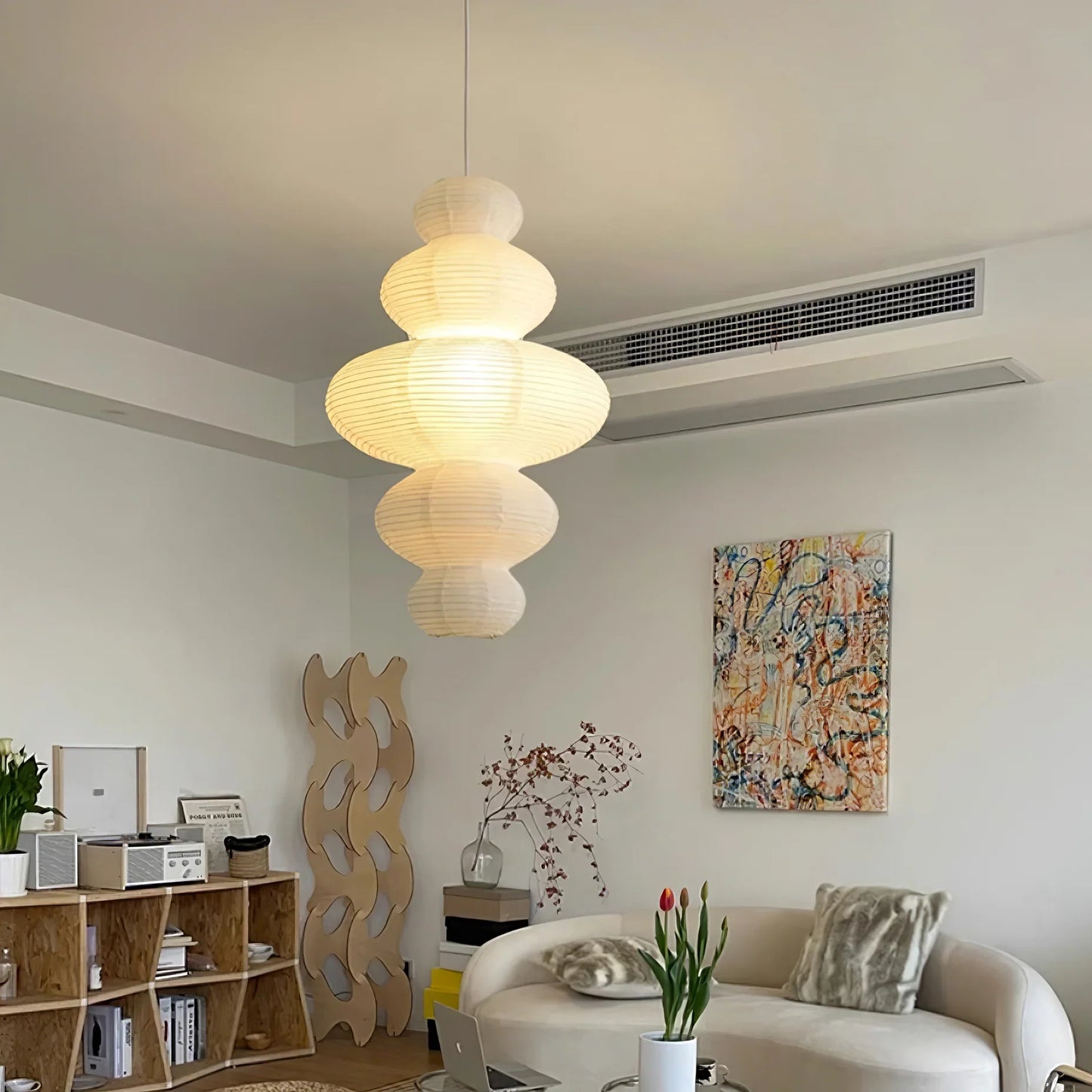 Sora – Lustre Designer en Papier Xuan
