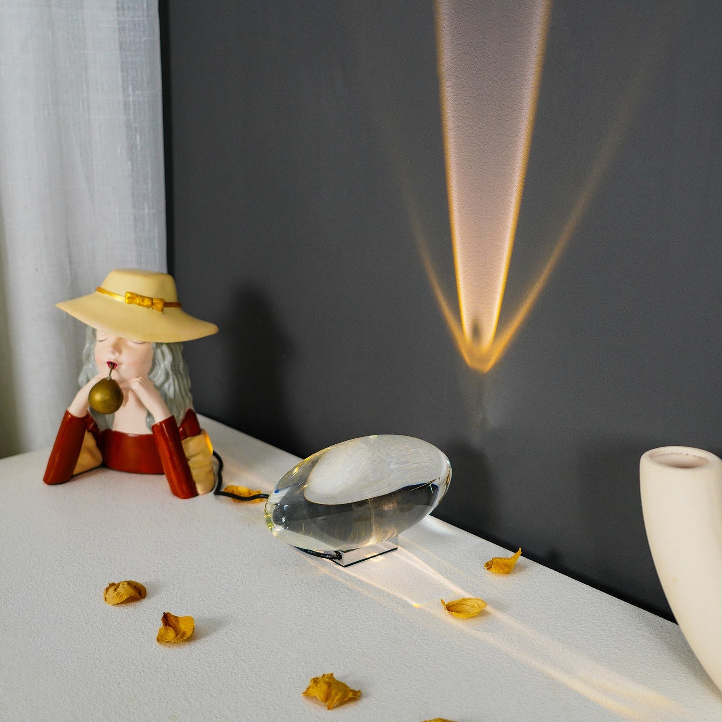 Priya – Créatif Coucher de Soleil Lampe de Table