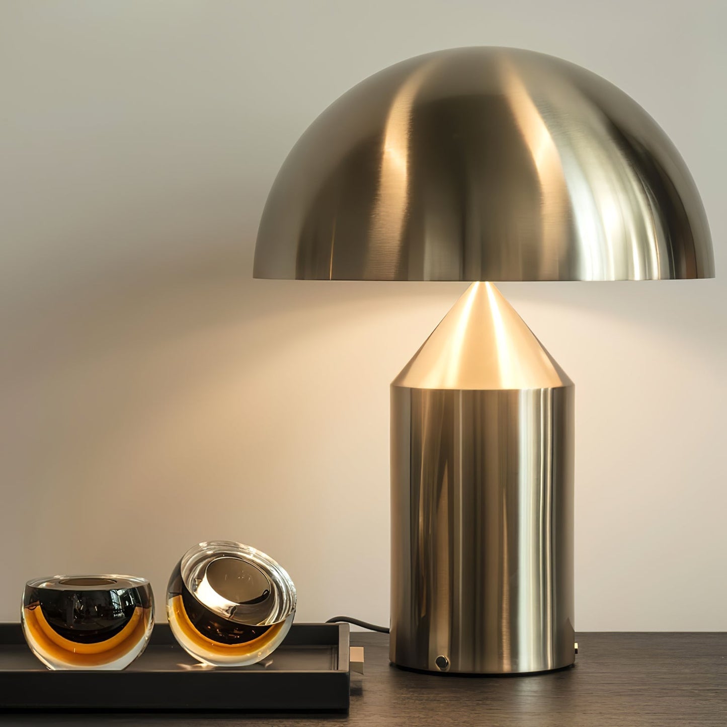Noelia – Lampe de chevet simple avec protection des yeux