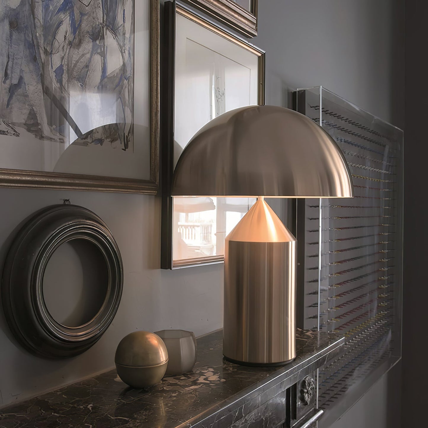 Noelia – Lampe de chevet simple avec protection des yeux
