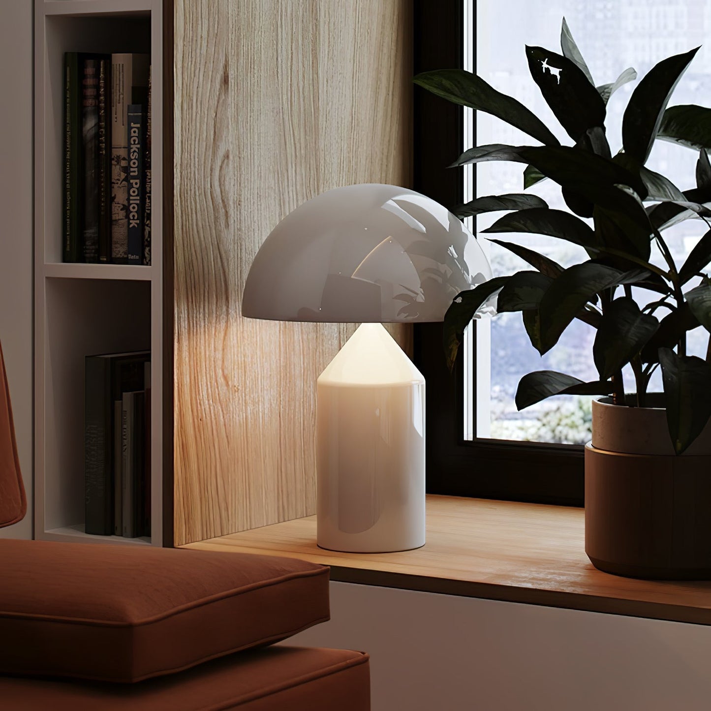 Noelia – Lampe de chevet simple avec protection des yeux