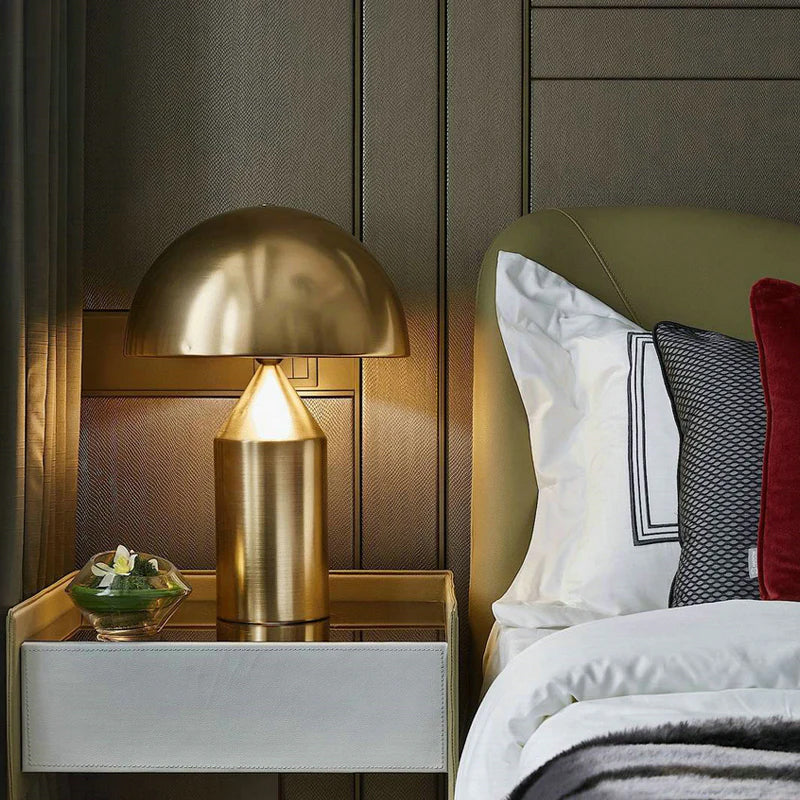Noelia – Lampe de chevet simple avec protection des yeux