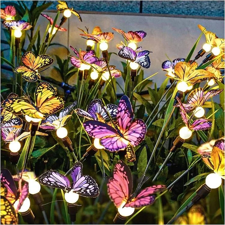 PapillonSolaire – Lampe LED solaire avec effet lumineux magique