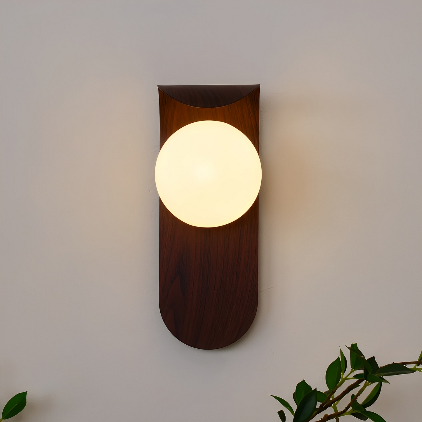 Haruto – Lampe murale japonaise en bois