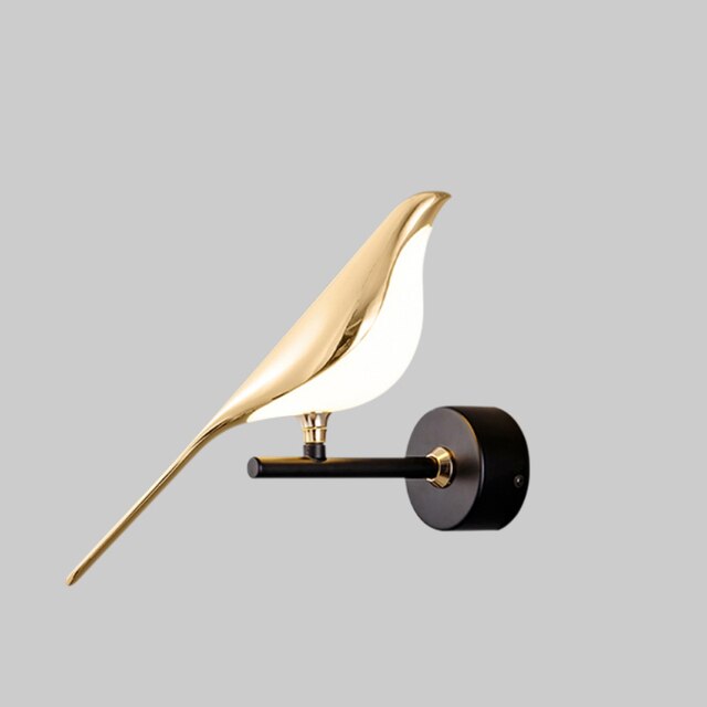 Applique nordique LED pour oiseaux