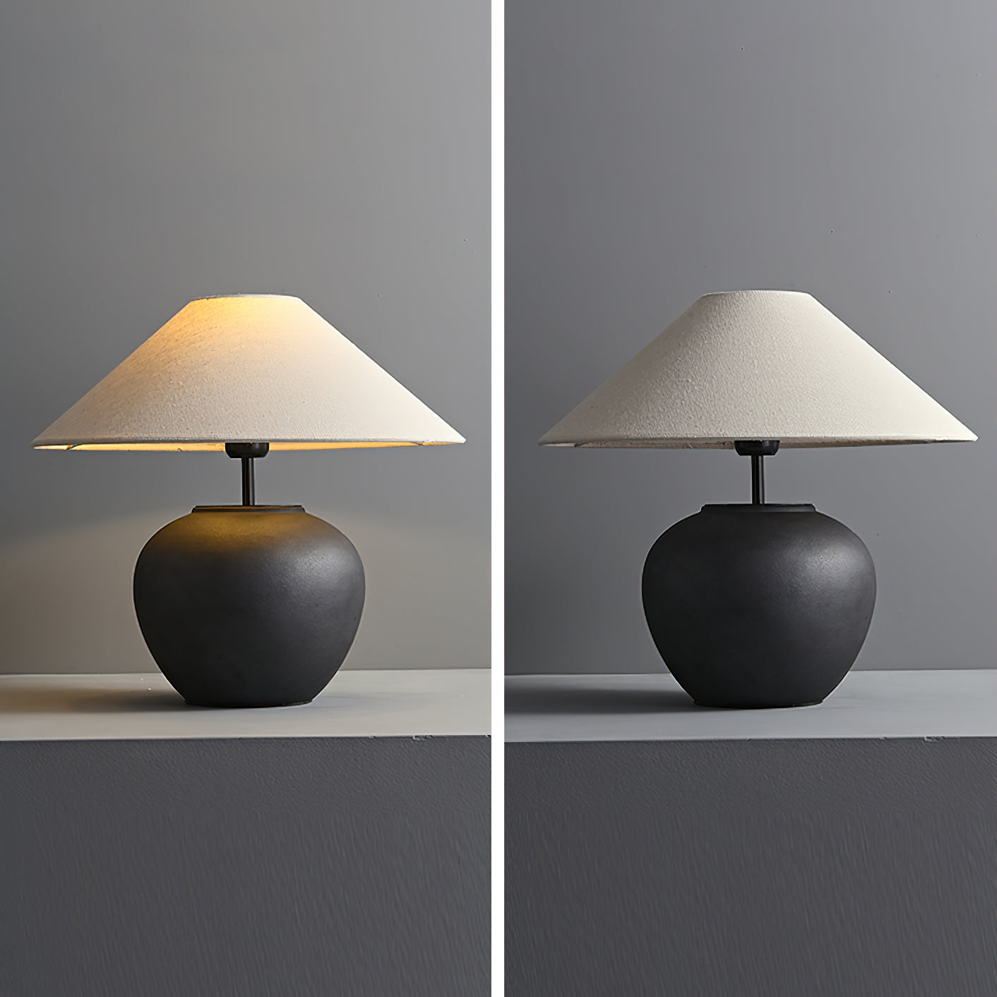 Kenzo – Lampe de table rétro japonaise