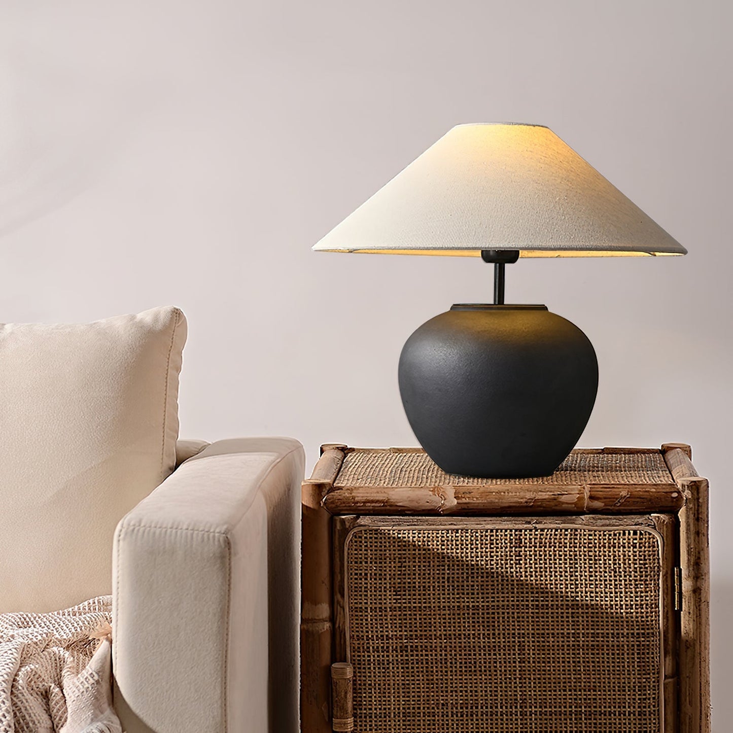 Kenzo – Lampe de table rétro japonaise